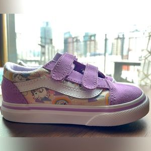 Vans Toddler Mythical Glow Old Skool V Shoe - Unicorn Size 7.5